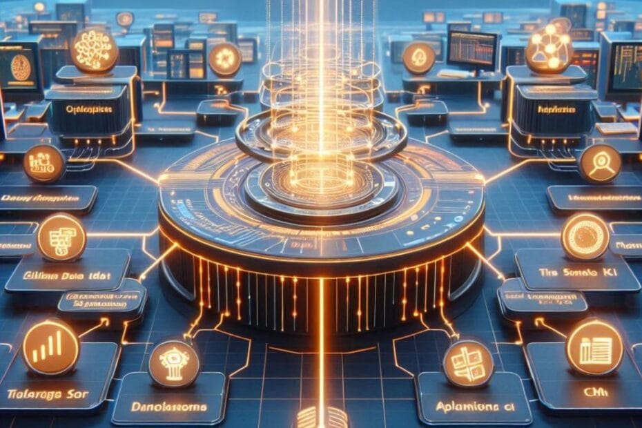 Open Data Platform with connected applications and agentic AI