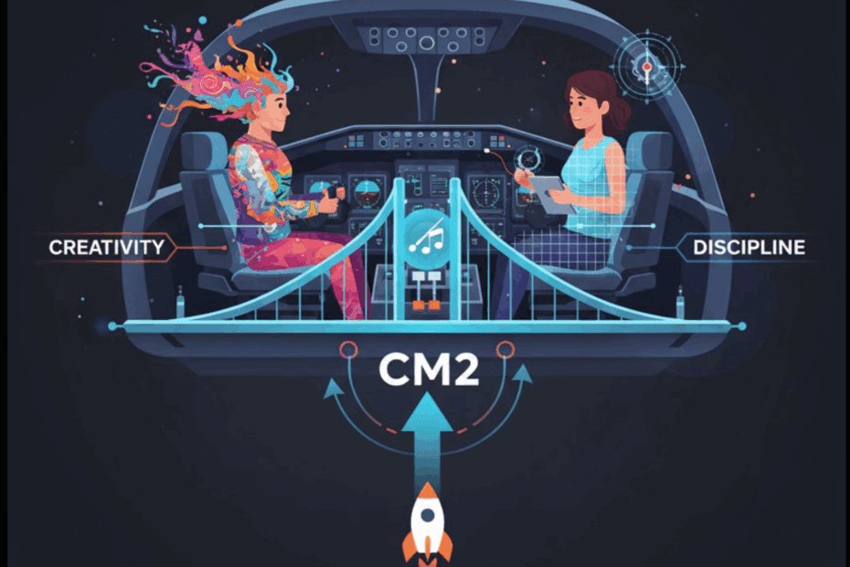 CM2 orchestrating creativity and discipline for seamless innovation